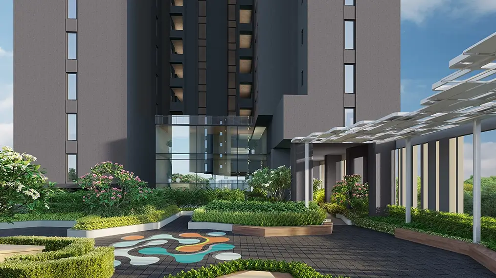 30000 sq. ft podium garden