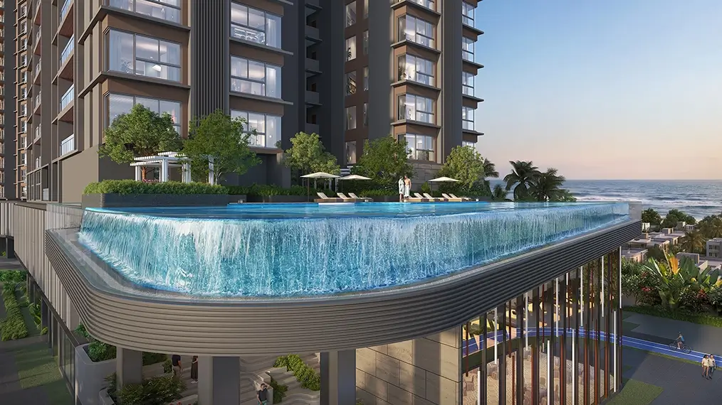 Infinity swimming pool